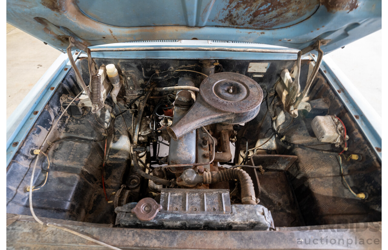 Circa 1963 Holden EJ Special 4d Sedan Riverina Blue / Atherton Ivory 138ci 2.2L
