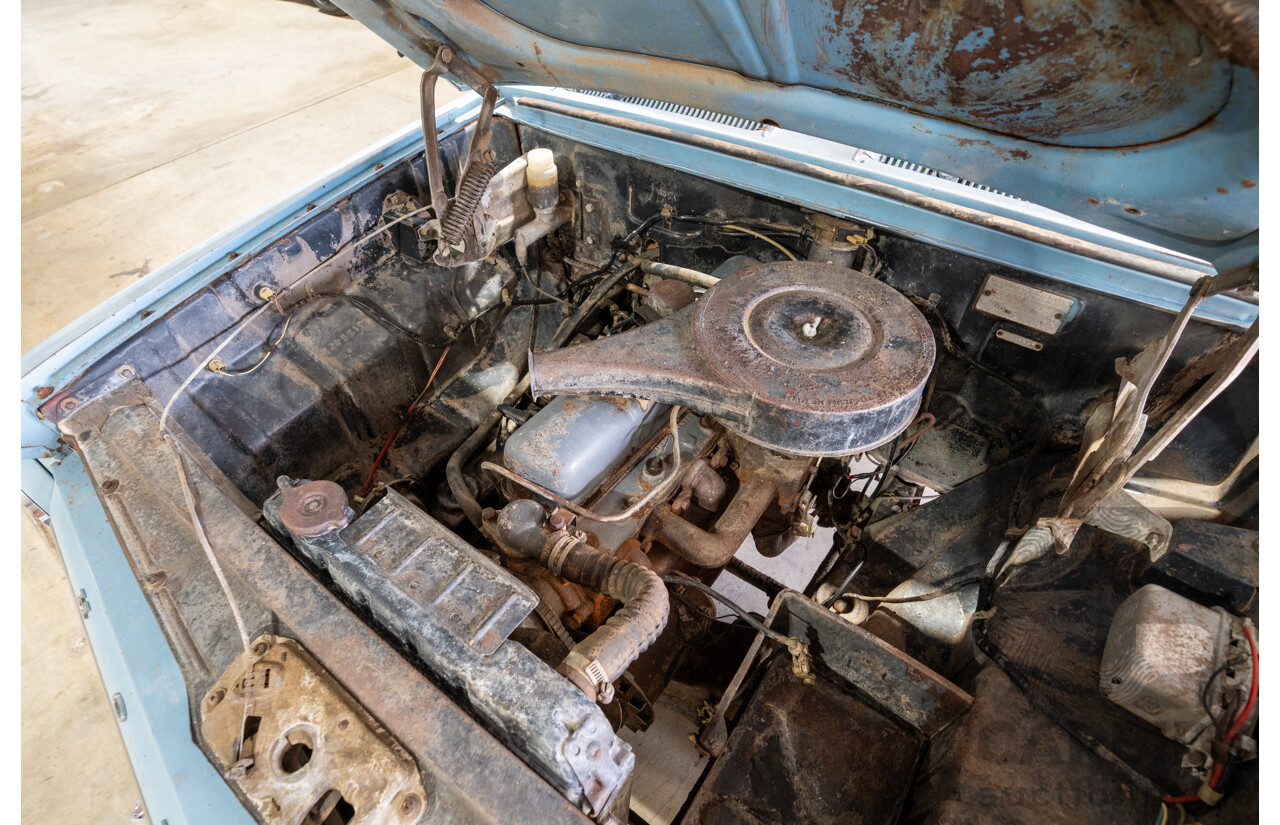 Circa 1963 Holden EJ Special 4d Sedan Riverina Blue / Atherton Ivory 138ci 2.2L