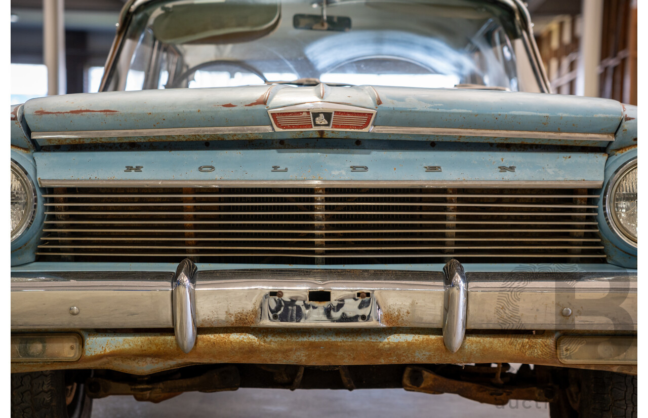 Circa 1963 Holden EJ Special 4d Sedan Riverina Blue / Atherton Ivory 138ci 2.2L
