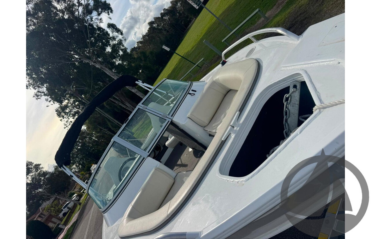 NO RESERVE - 2025 Quintrex 481 Cruiseabout, 75hp Mercury 4 stroke, 25 hours