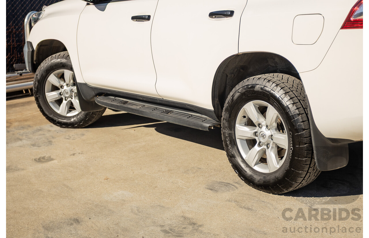 4/2016 Toyota Landcruiser Prado GX (4x4) GDJ150R MY16 4d Wagon Glacier White Turbo Diesel 2.8L