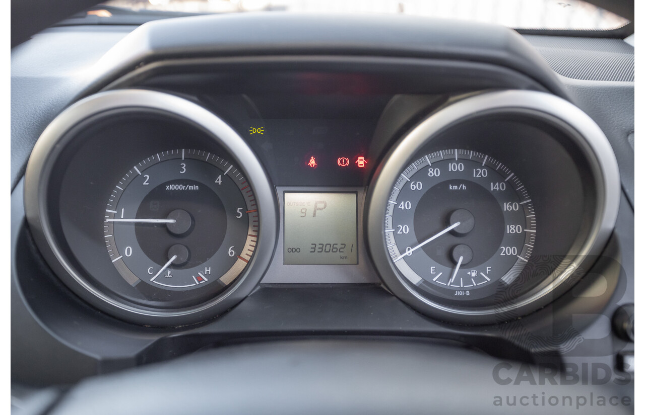 4/2016 Toyota Landcruiser Prado GX (4x4) GDJ150R MY16 4d Wagon Glacier White Turbo Diesel 2.8L