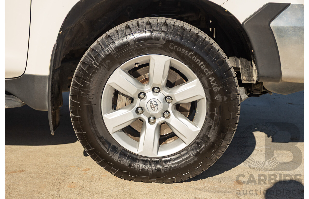 4/2016 Toyota Landcruiser Prado GX (4x4) GDJ150R MY16 4d Wagon Glacier White Turbo Diesel 2.8L