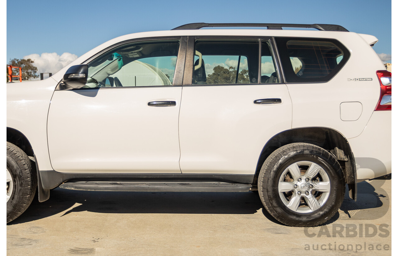 4/2016 Toyota Landcruiser Prado GX (4x4) GDJ150R MY16 4d Wagon Glacier White Turbo Diesel 2.8L