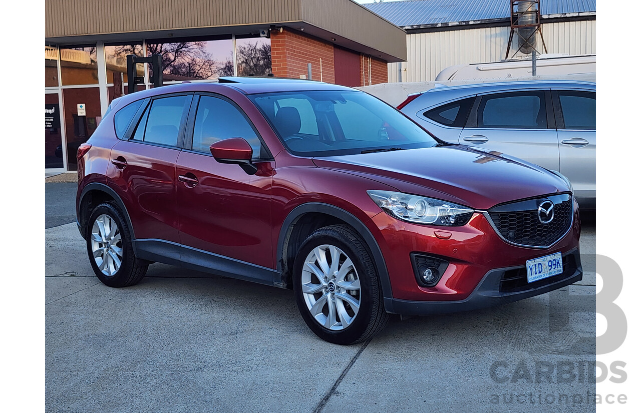 02/2012 Mazda Cx-5 Grand Tourer (4x4) 4d Wagon Maroon 2.0L
