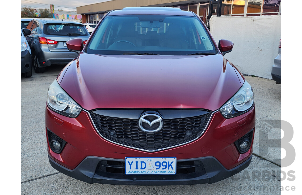 02/2012 Mazda Cx-5 Grand Tourer (4x4) 4d Wagon Maroon 2.0L