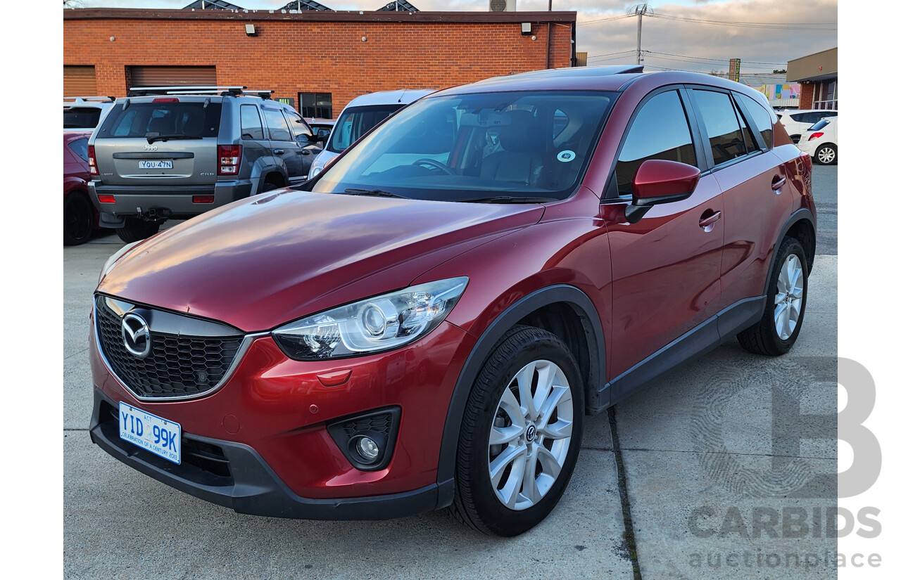 02/2012 Mazda Cx-5 Grand Tourer (4x4) 4d Wagon Maroon 2.0L
