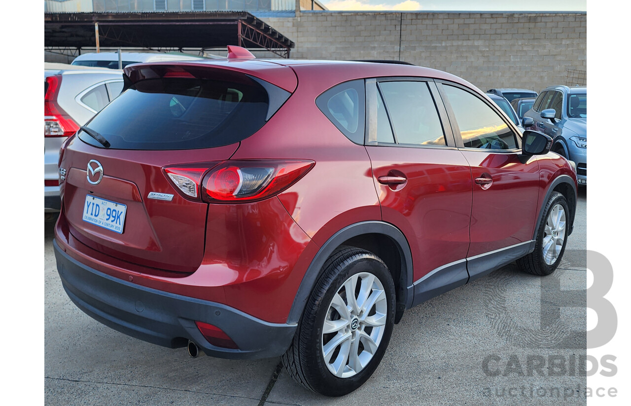 02/2012 Mazda Cx-5 Grand Tourer (4x4) 4d Wagon Maroon 2.0L