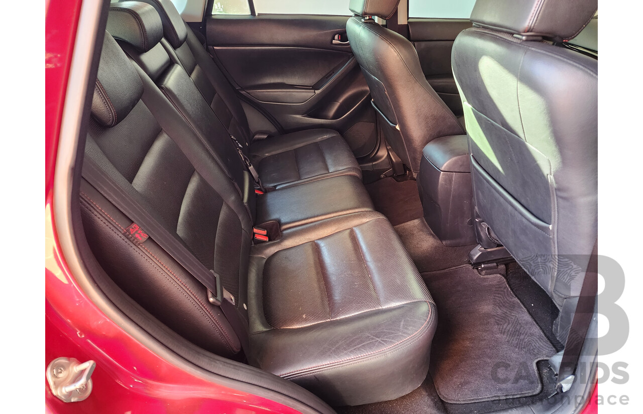 02/2012 Mazda Cx-5 Grand Tourer (4x4)  4d Wagon Maroon 2.0L