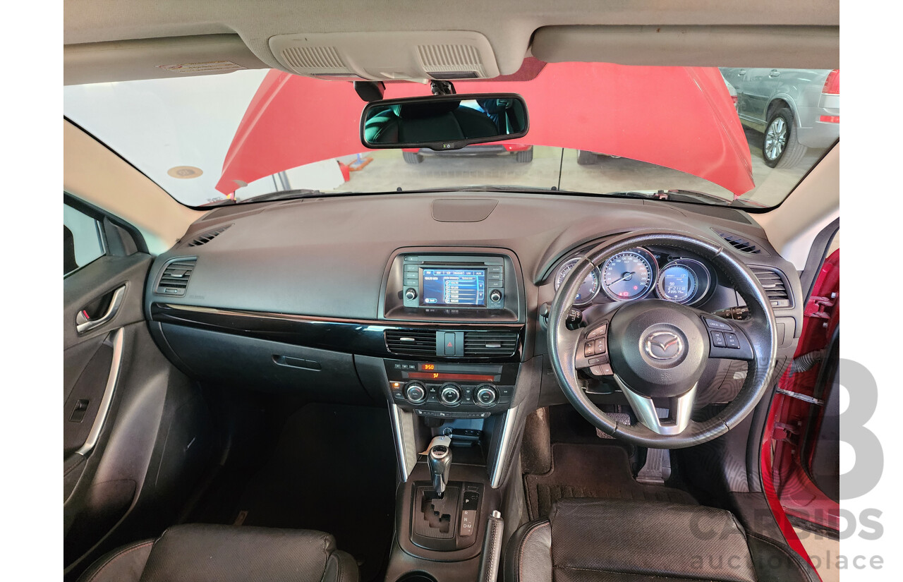 02/2012 Mazda Cx-5 Grand Tourer (4x4)  4d Wagon Maroon 2.0L