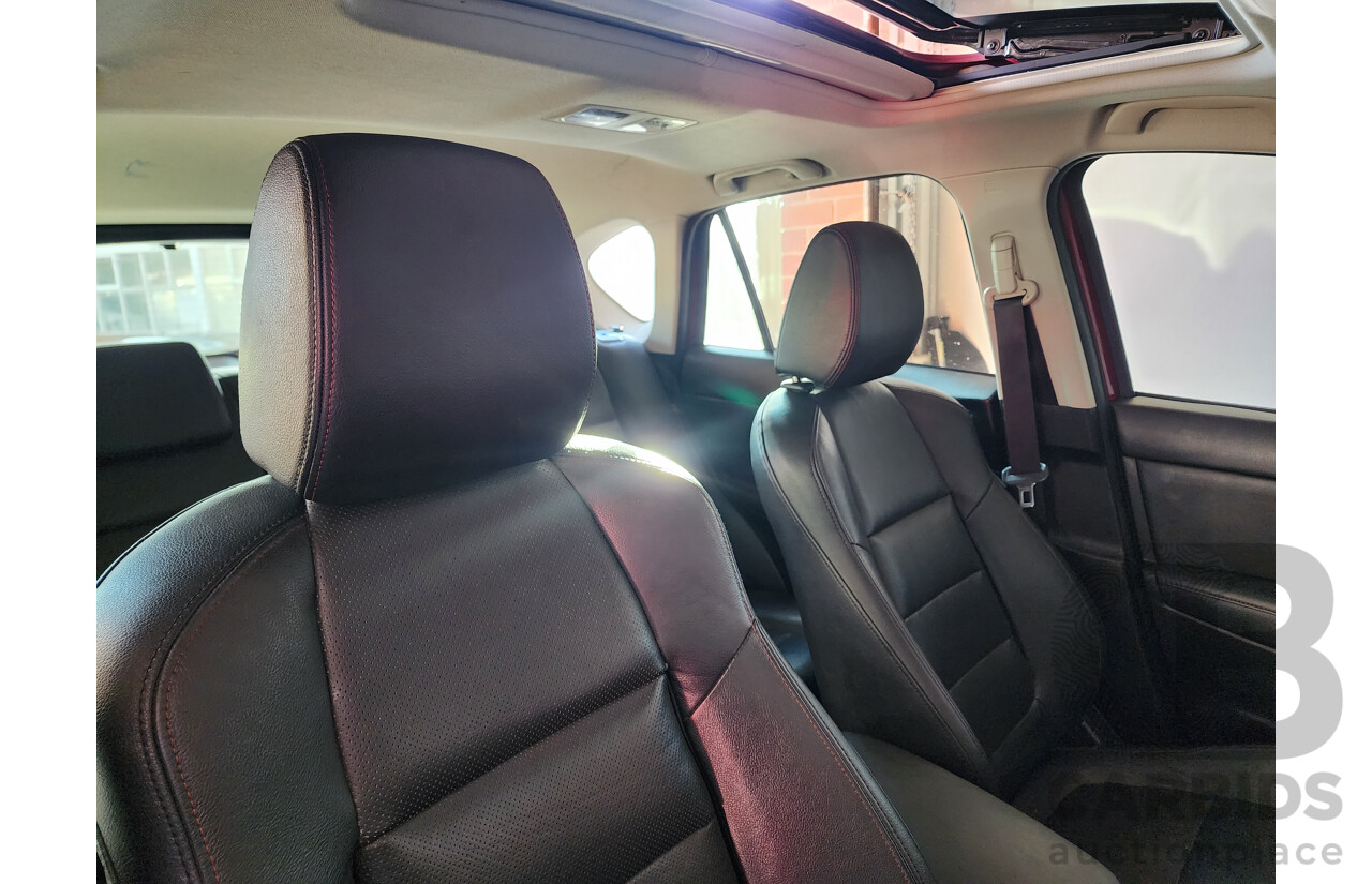 02/2012 Mazda Cx-5 Grand Tourer (4x4)  4d Wagon Maroon 2.0L