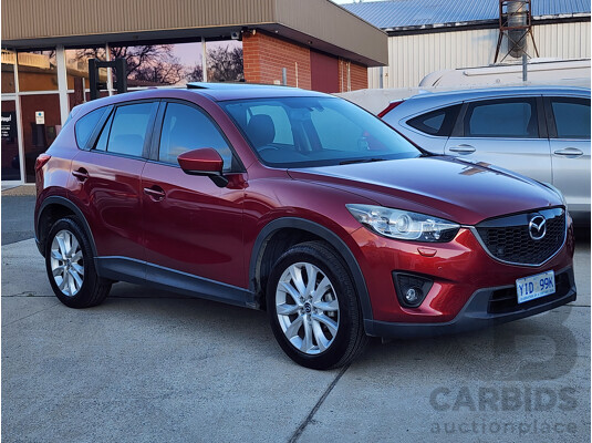 02/2012 Mazda Cx-5 Grand Tourer (4x4)  4d Wagon Maroon 2.0L