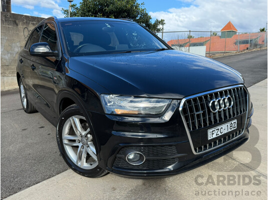 06/2012 Audi Q3 2.0 TFSI QUATTRO (155kW) (AWD) 8U 4D Wagon Phantom Black Pearlescent 2.0L