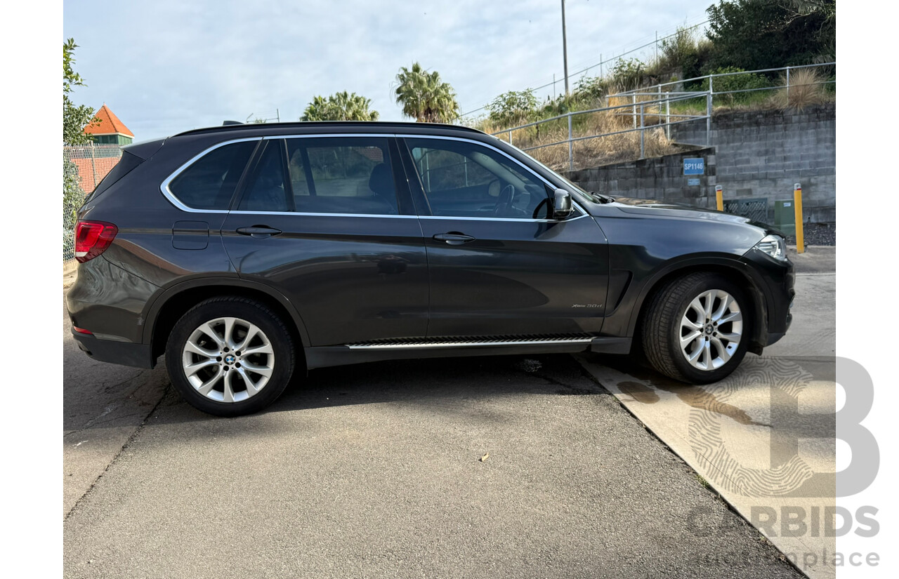 03/2018 Bmw X5 xDRIVE30d (AWD) F15 MY18 4D 7 Seat Wagon Sophisto Grey Turbo Diesel 3.0L