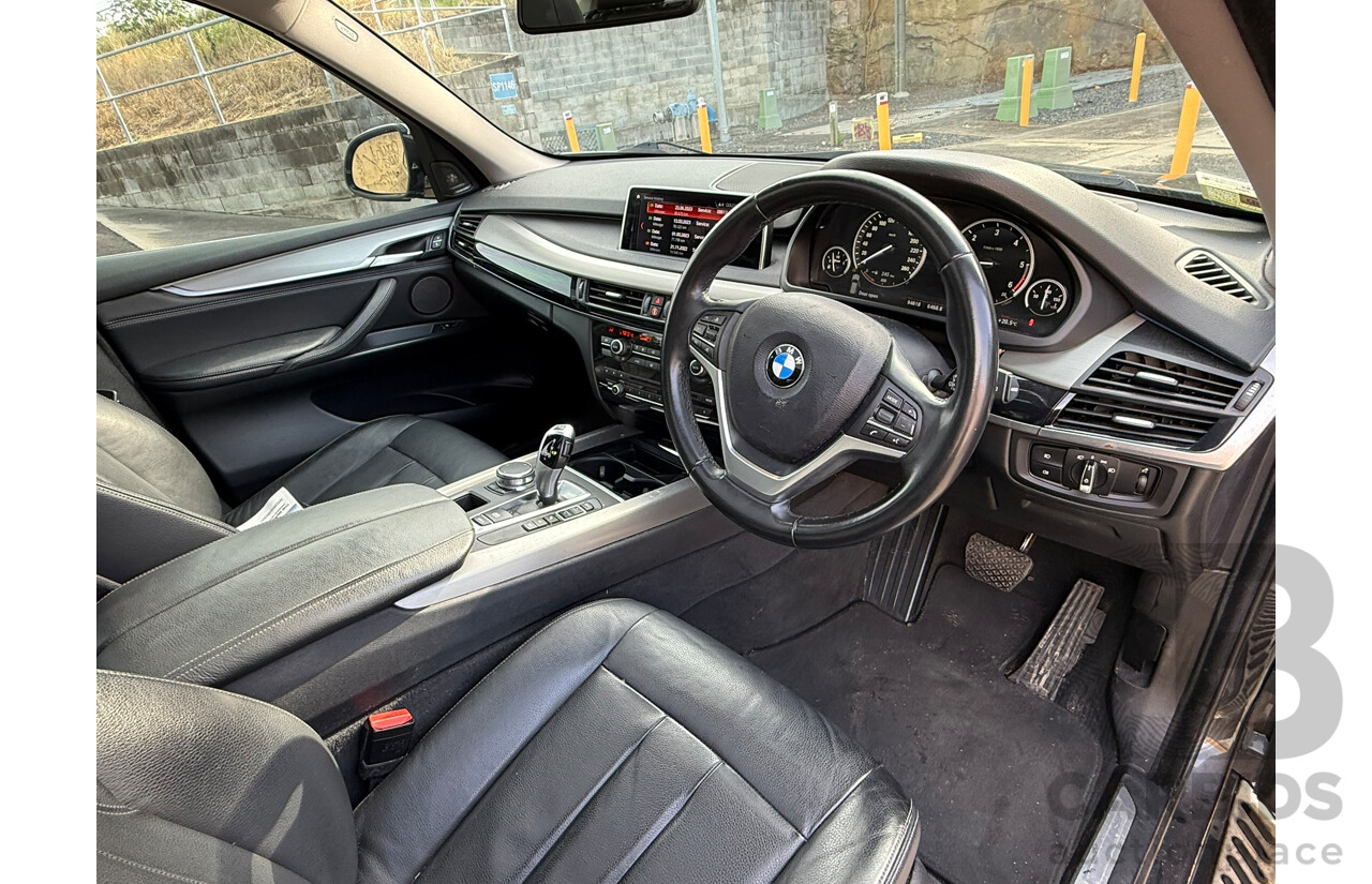 03/2018 Bmw X5 xDRIVE30d (AWD) F15 MY18 4D 7 Seat Wagon Sophisto Grey Turbo Diesel 3.0L