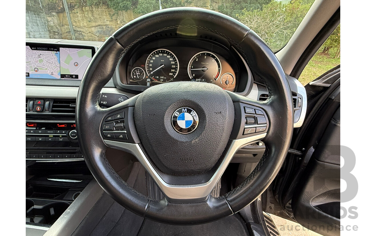 03/2018 Bmw X5 xDRIVE30d (AWD) F15 MY18 4D 7 Seat Wagon Sophisto Grey Turbo Diesel 3.0L