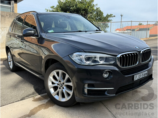 03/2018 Bmw X5 xDRIVE30d (AWD) F15 MY18 4D 7 Seat Wagon Sophisto Grey Turbo Diesel 3.0L