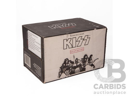 Original Case of Kiss Destroyer Beer in Original Packaging