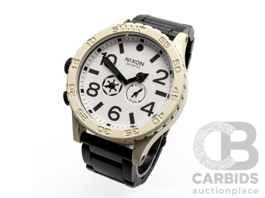 Nixon Star Wars - Storm Trooper Edition, Circa 2019 Swiss Quartz Movement with Box & Papers