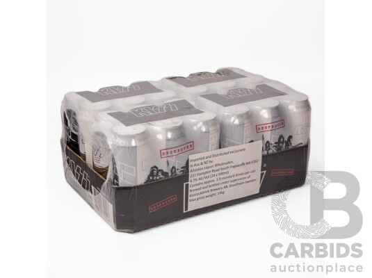 Original Case of Kiss Destroyer Beer in Original Packaging