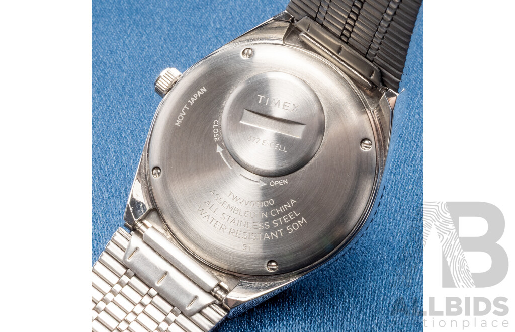 Timex Q Black Dial Men's Watch 38mm Quartz Japan TW2V00100 Limited Edition Model