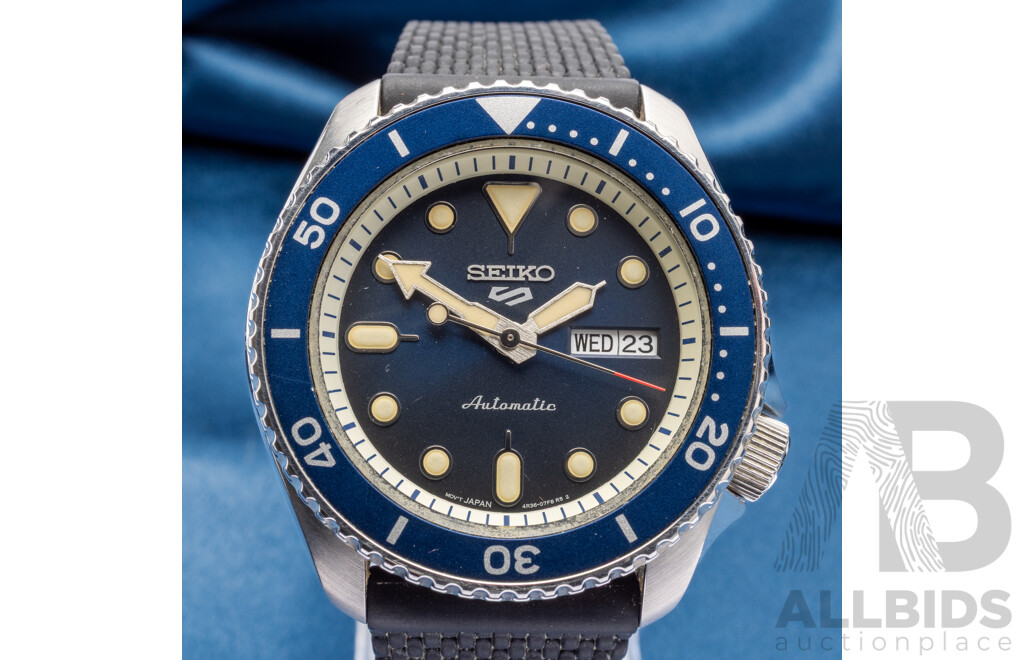 Seiko Sports 5 Mechanical Automatic Watch, Ref: SRPD93 - Excellent Condition