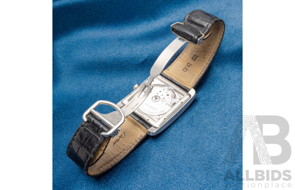 Cartier Tank MC 3589 Automatic Stainless Steel Watch, Ref. W5330003