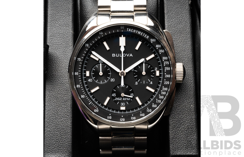 Bulova Apollo Lunar Pilot - Black Chronograph Quartz Movement, 43.5mm 2024: 98K111