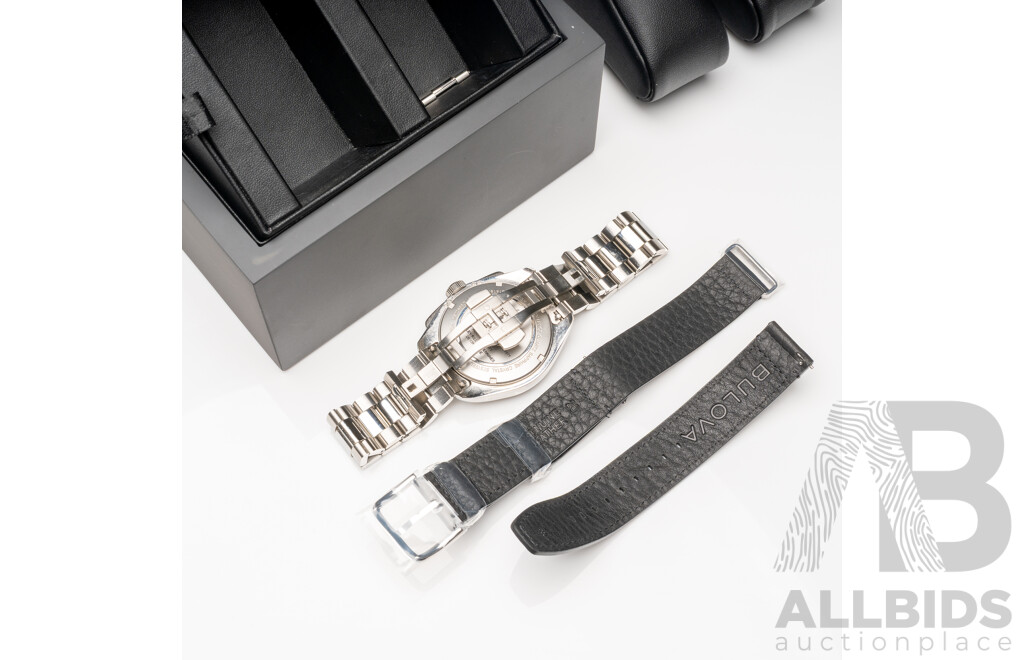 Bulova Apollo Lunar Pilot - Black Chronograph Quartz Movement, 43.5mm 2024: 98K111