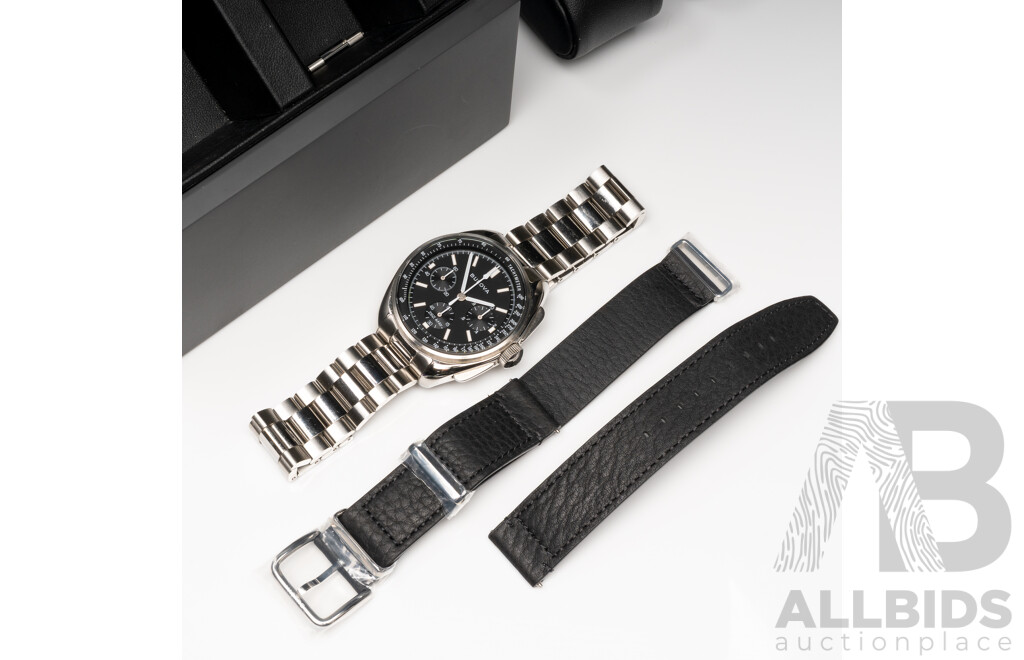Bulova Apollo Lunar Pilot - Black Chronograph Quartz Movement, 43.5mm 2024: 98K111