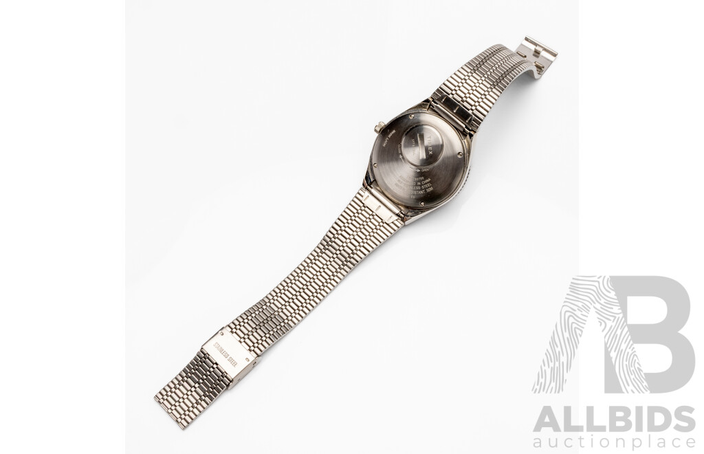Timex Q Diver Re-Issue Pepsi GMT Watch - RRP $329.95