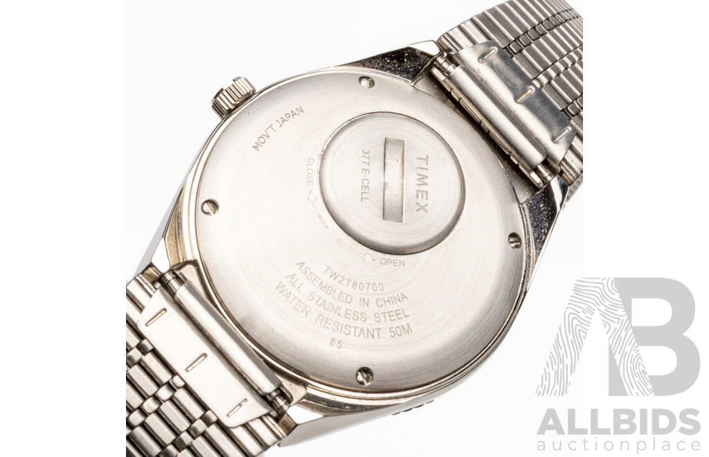 Timex Q Diver Re-Issue Pepsi GMT Watch - RRP $329.95