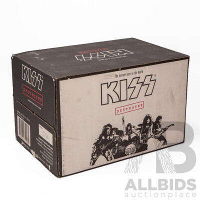 Original Case of Kiss Destroyer Beer in Original Packaging