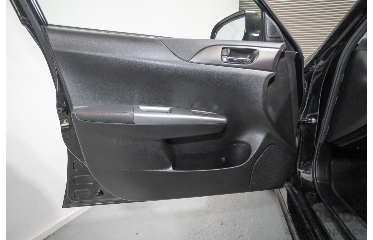 6/2012 Subaru WRX (AWD) MY12 4d Sedan Obsidian Black Pearl Turbo 2.5L