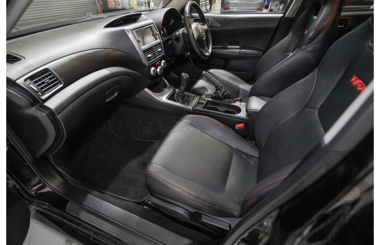 6/2012 Subaru WRX (AWD) MY12 4d Sedan Obsidian Black Pearl Turbo 2.5L