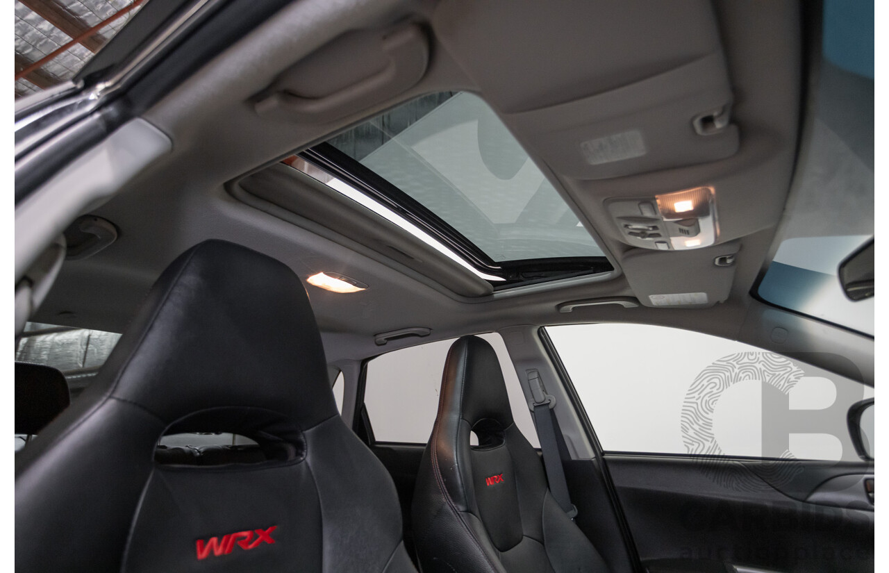 6/2012 Subaru WRX (AWD) MY12 4d Sedan Obsidian Black Pearl Turbo 2.5L