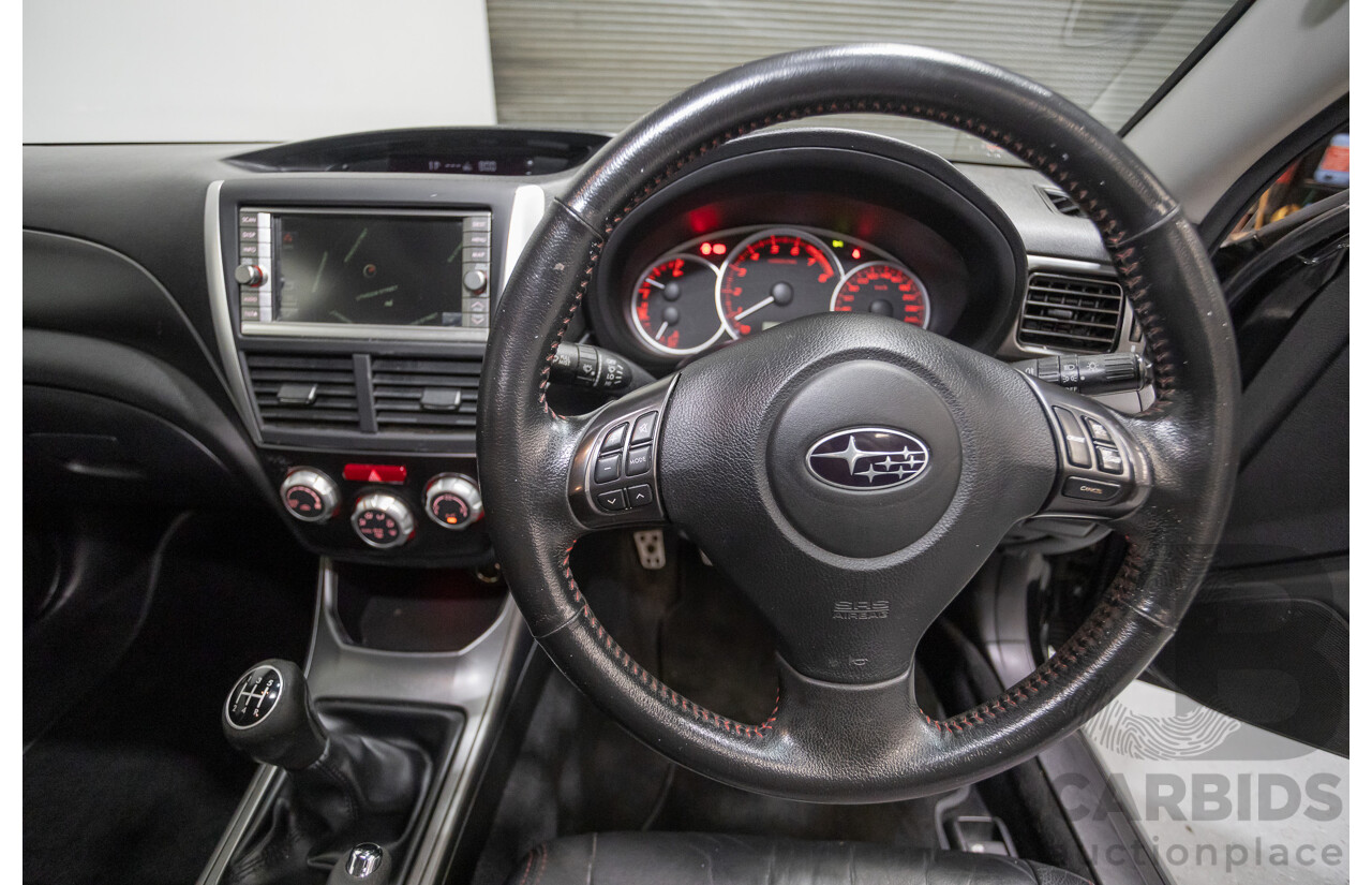 6/2012 Subaru WRX (AWD) MY12 4d Sedan Obsidian Black Pearl Turbo 2.5L