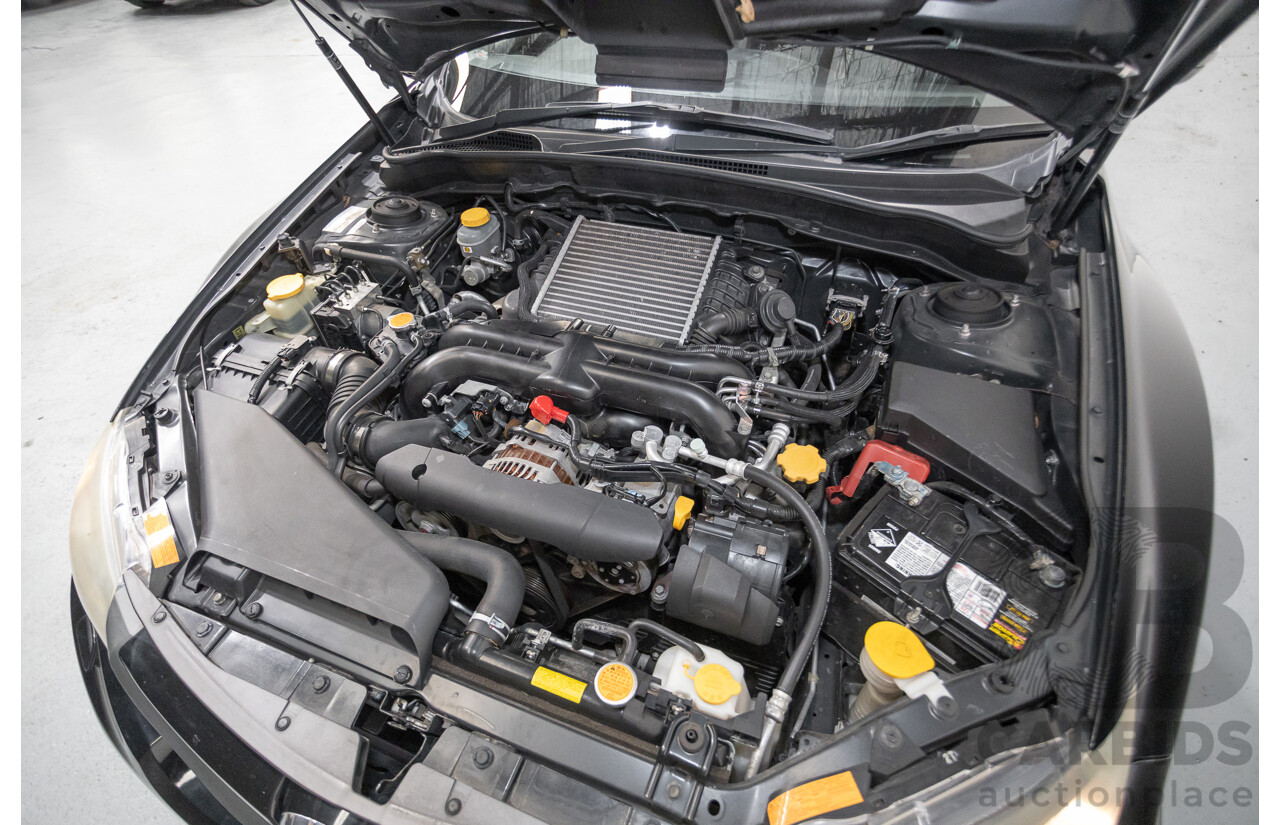 6/2012 Subaru WRX (AWD) MY12 4d Sedan Obsidian Black Pearl Turbo 2.5L
