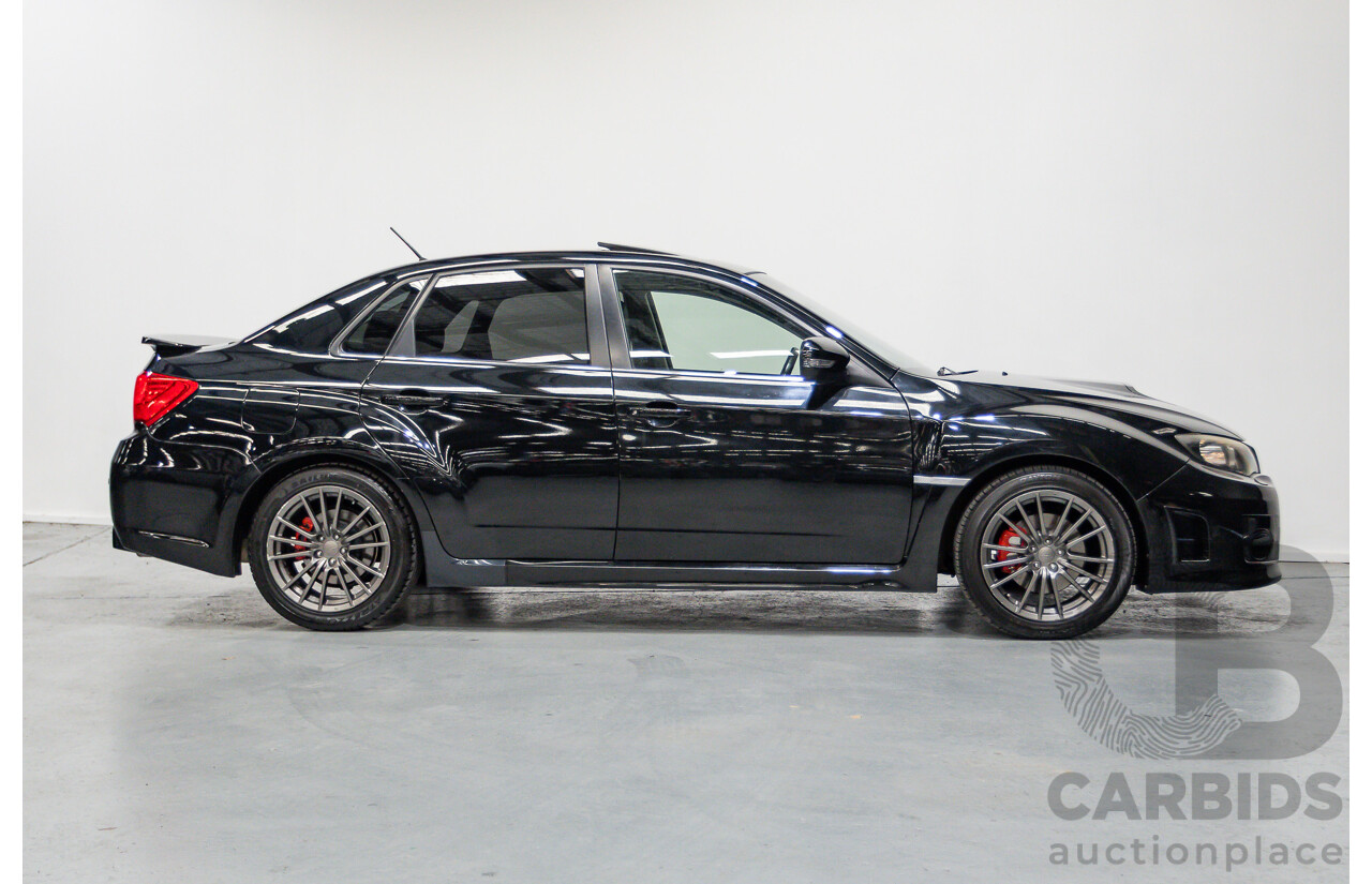 6/2012 Subaru WRX (AWD) MY12 4d Sedan Obsidian Black Pearl Turbo 2.5L