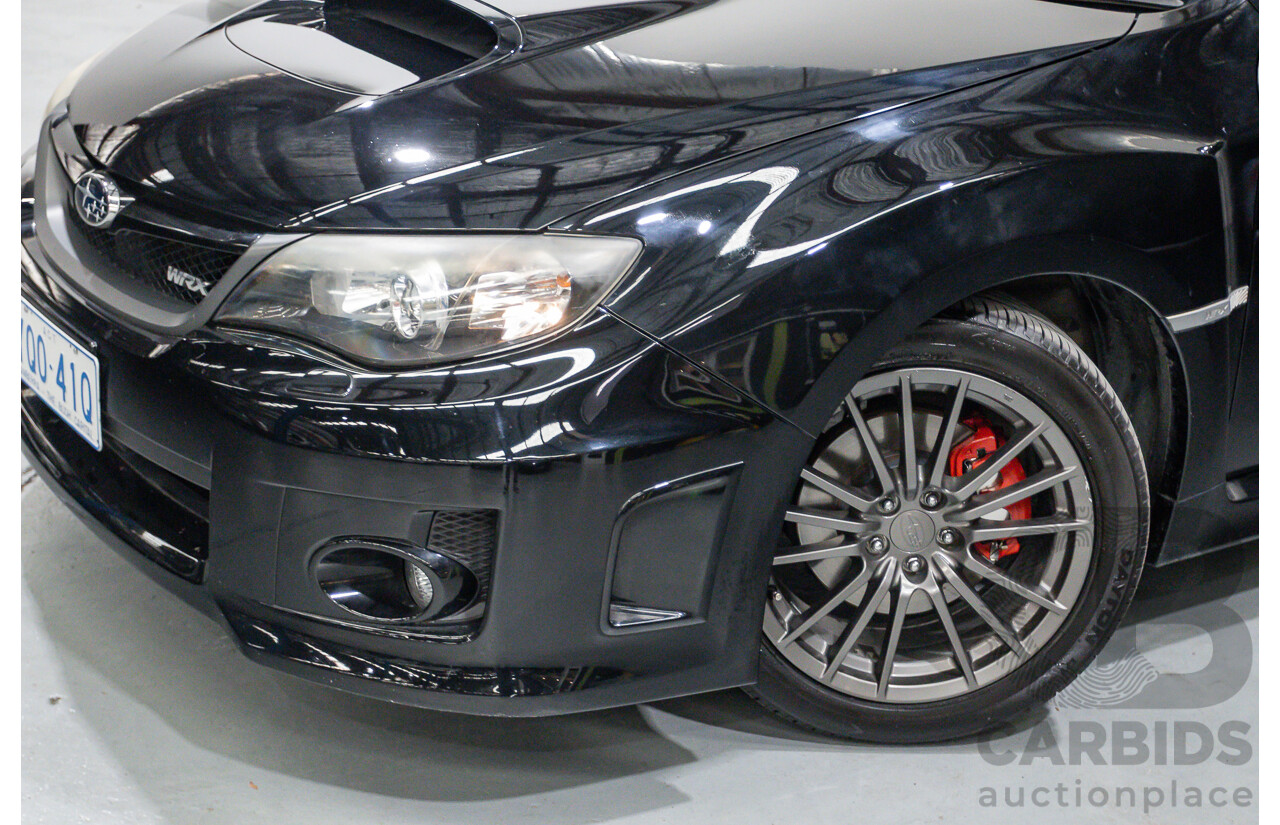 6/2012 Subaru WRX (AWD) MY12 4d Sedan Obsidian Black Pearl Turbo 2.5L