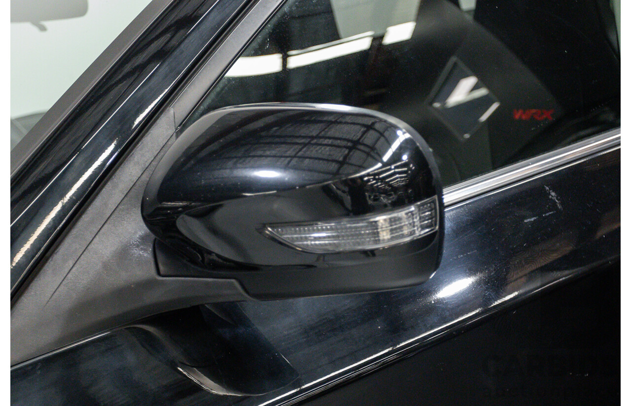 6/2012 Subaru WRX (AWD) MY12 4d Sedan Obsidian Black Pearl Turbo 2.5L