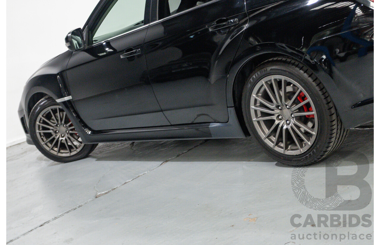 6/2012 Subaru WRX (AWD) MY12 4d Sedan Obsidian Black Pearl Turbo 2.5L