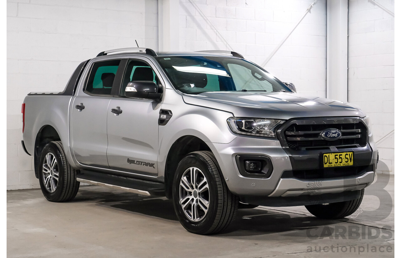5/2021 Ford Ranger Wildtrak 3.2 (4x4) PX MKIII MY21.25 Double Cab P/Up Aluminium Metallic Turbo Diesel 3.2L