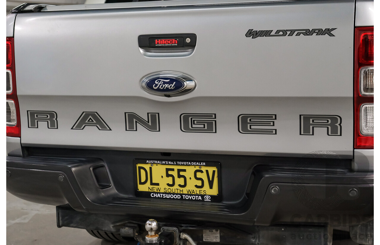 5/2021 Ford Ranger Wildtrak 3.2 (4x4) PX MKIII MY21.25 Double Cab P/Up Aluminium Metallic Turbo Diesel 3.2L
