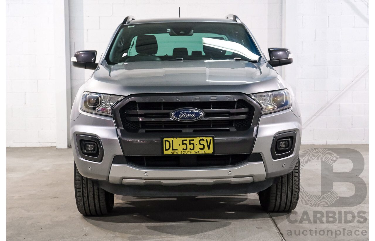 5/2021 Ford Ranger Wildtrak 3.2 (4x4) PX MKIII MY21.25 Double Cab P/Up Aluminium Metallic Turbo Diesel 3.2L