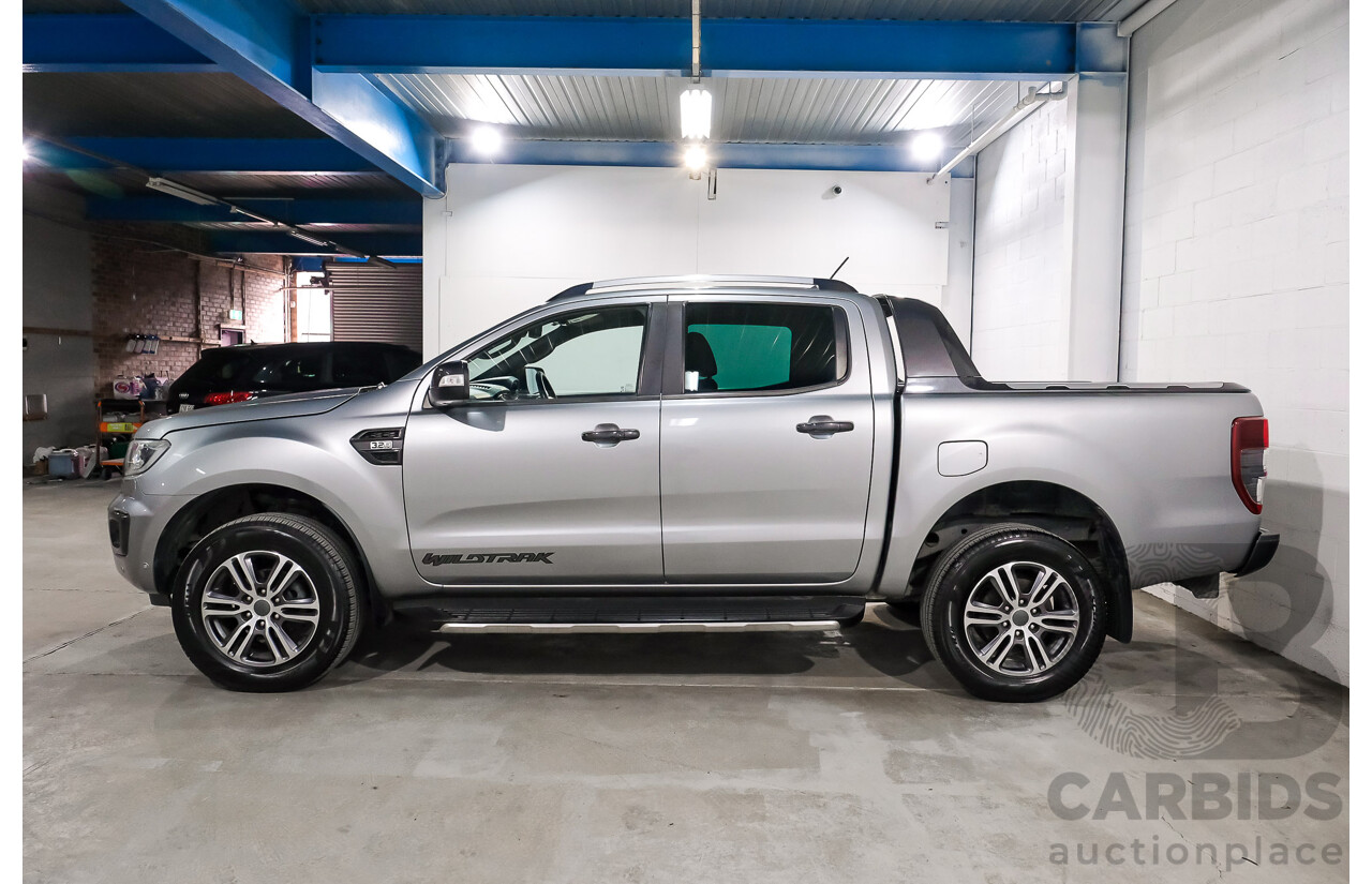 5/2021 Ford Ranger Wildtrak 3.2 (4x4) PX MKIII MY21.25 Double Cab P/Up Aluminium Metallic Turbo Diesel 3.2L