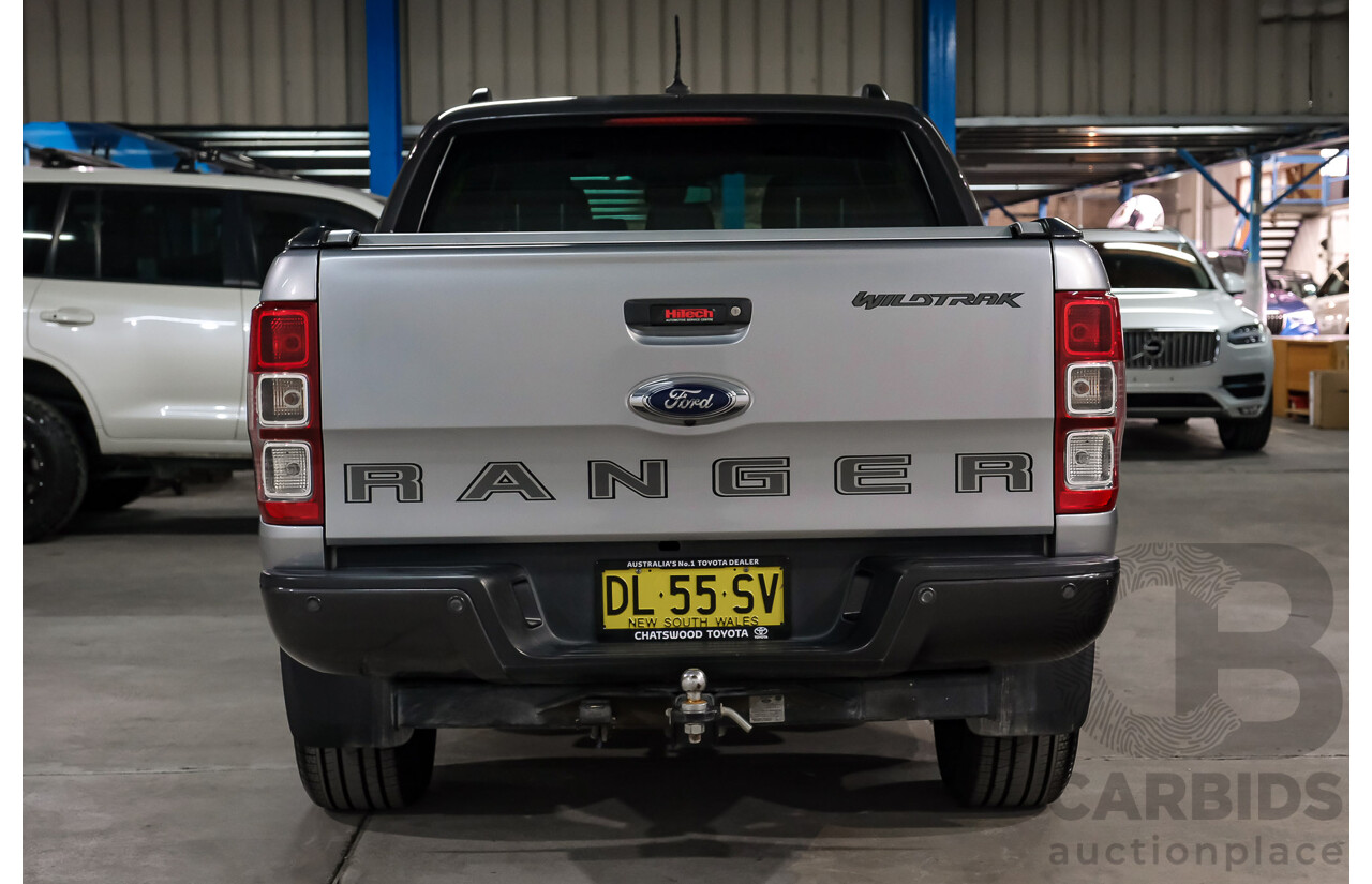 5/2021 Ford Ranger Wildtrak 3.2 (4x4) PX MKIII MY21.25 Double Cab P/Up Aluminium Metallic Turbo Diesel 3.2L