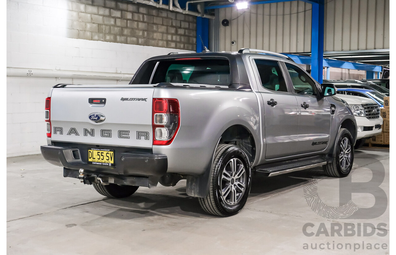 5/2021 Ford Ranger Wildtrak 3.2 (4x4) PX MKIII MY21.25 Double Cab P/Up Aluminium Metallic Turbo Diesel 3.2L