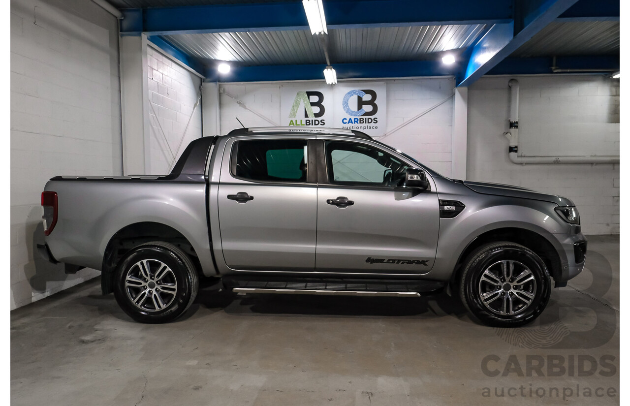 5/2021 Ford Ranger Wildtrak 3.2 (4x4) PX MKIII MY21.25 Double Cab P/Up Aluminium Metallic Turbo Diesel 3.2L
