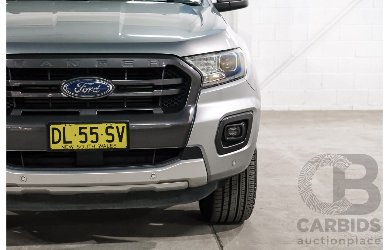 5/2021 Ford Ranger Wildtrak 3.2 (4x4) PX MKIII MY21.25 Double Cab P/Up Aluminium Metallic Turbo Diesel 3.2L